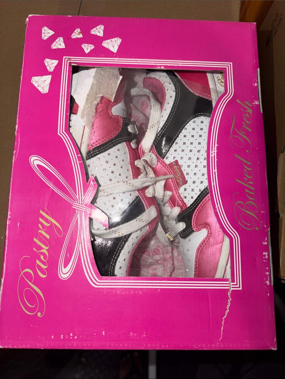 PASTRY SHOES SNEAKERS GLAM PIE